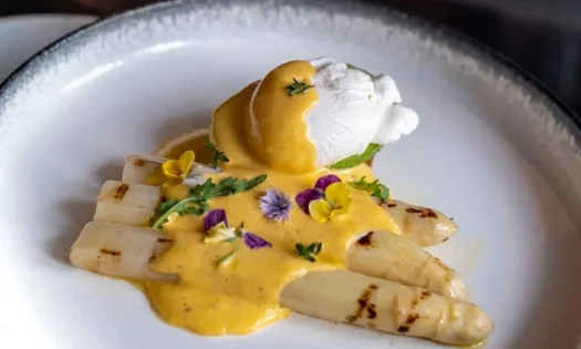 Esparragos con salsa img