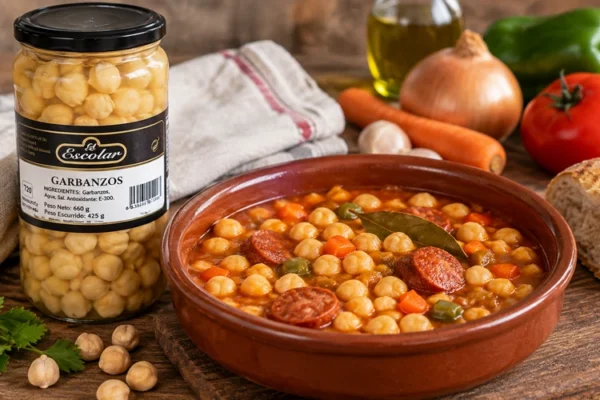 Garbanzos chorizo